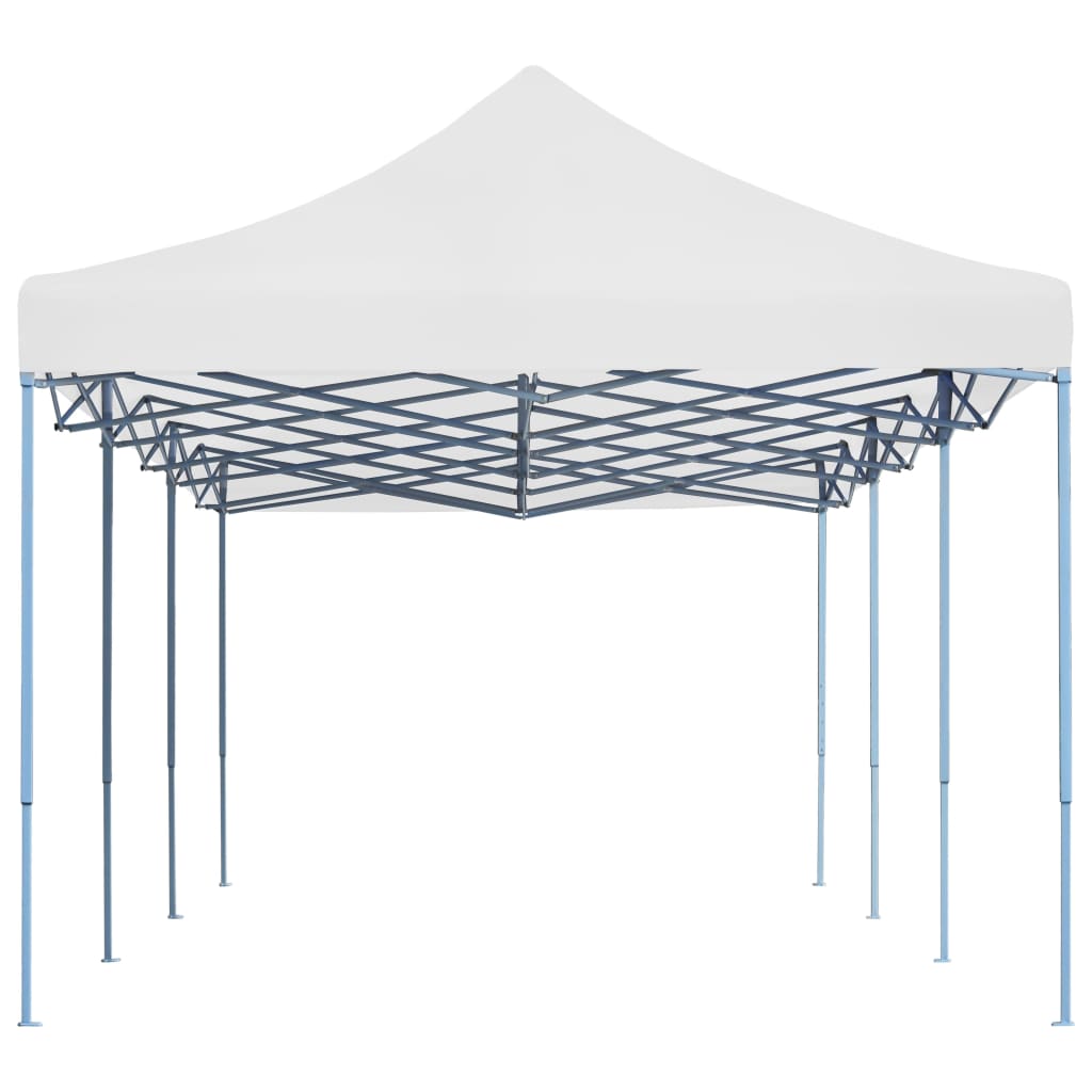 Tenda Pieghevole Pop-Up 3x9 m Bianca 48872