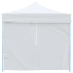 Tenda Pieghevole Pop-Up con 8 Pareti Laterali 3x9 m Bianca cod mxl 67865