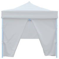 Tenda Pieghevole Pop-Up con 8 Pareti Laterali 3x9 m Bianca cod mxl 67865