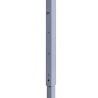 Gazebo Professionale Pieghevole 2x2 m in Acciaio Crema