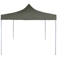 Gazebo Professionale Pieghevole 2x2m in Acciaio Antracite 48883