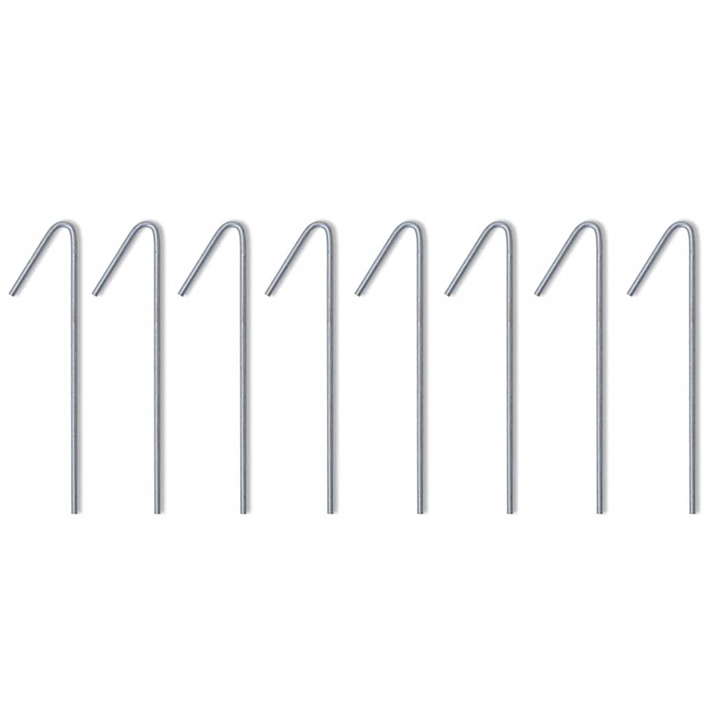 Gazebo Professionale Pieghevole 3x4m Acciaio Blu