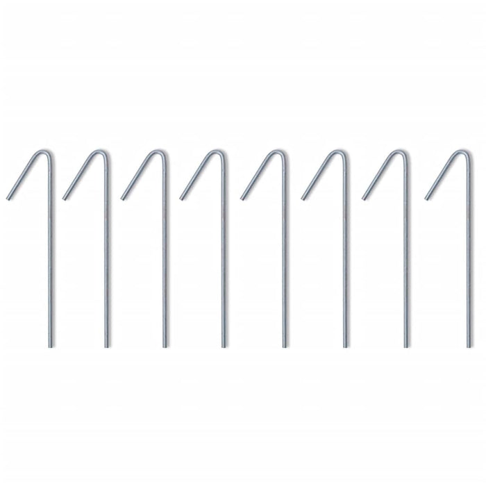 Gazebo Professionale Pieghevole con 3 Pareti 3x4m Acciaio Blu 48890