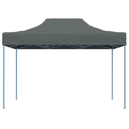 Gazebo Professionale Pieghevole 3x4m in Acciaio Antracite