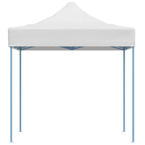 Gazebo Professionale Pieghevole 3x4m Acciaio Bianco