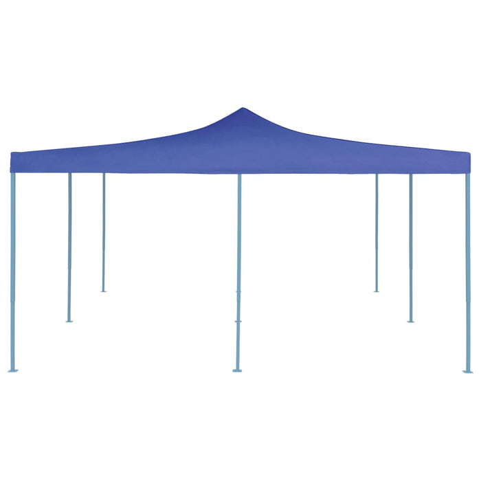 Gazebo Pieghevole 5x5 m Blu 48901