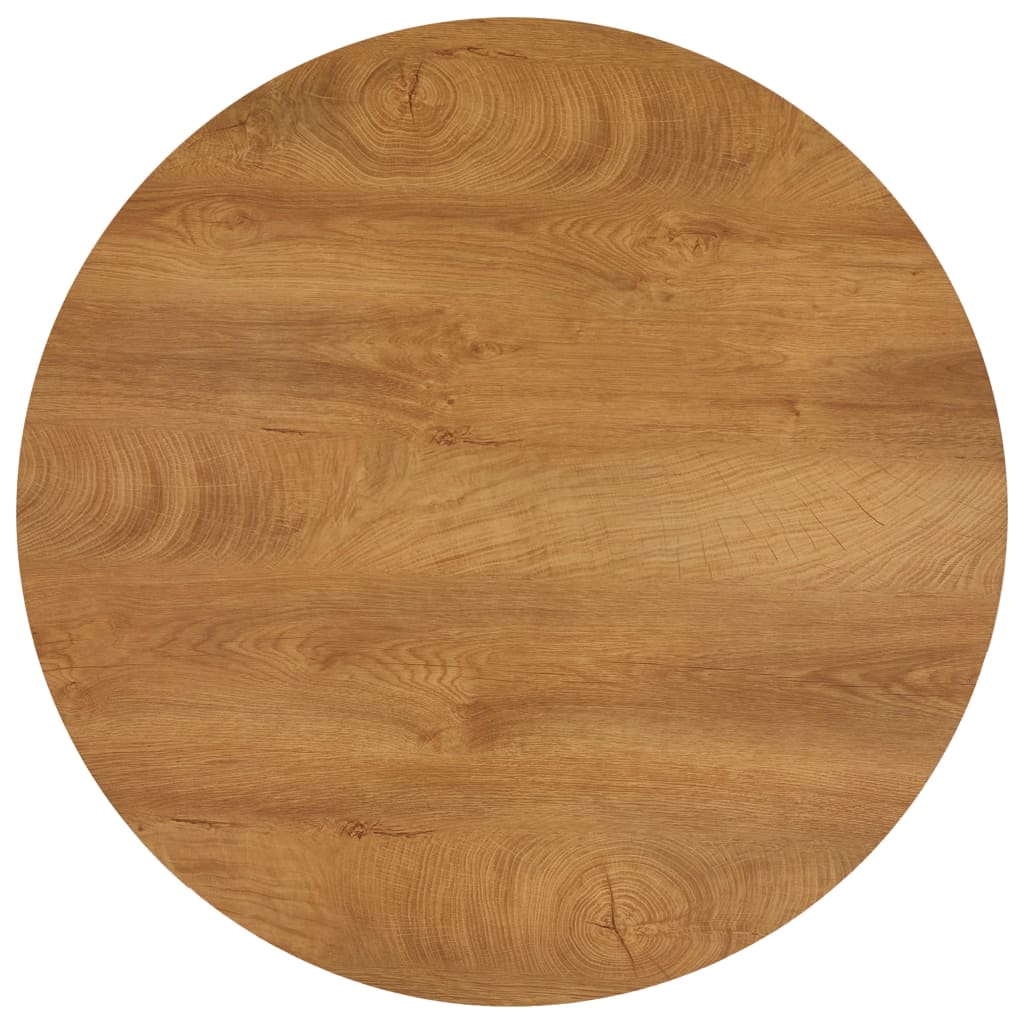 Tavolo da Pranzo Rovere e Nero 90x73,5 cm in MDF 248300