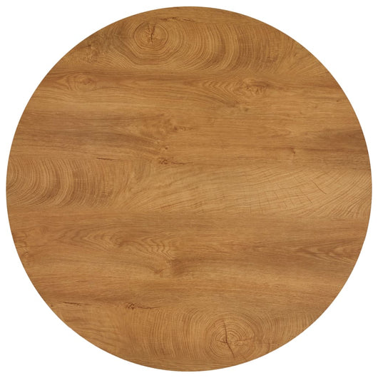 Tavolo da Pranzo Rovere e Nero 90x73,5 cm in MDF 248300