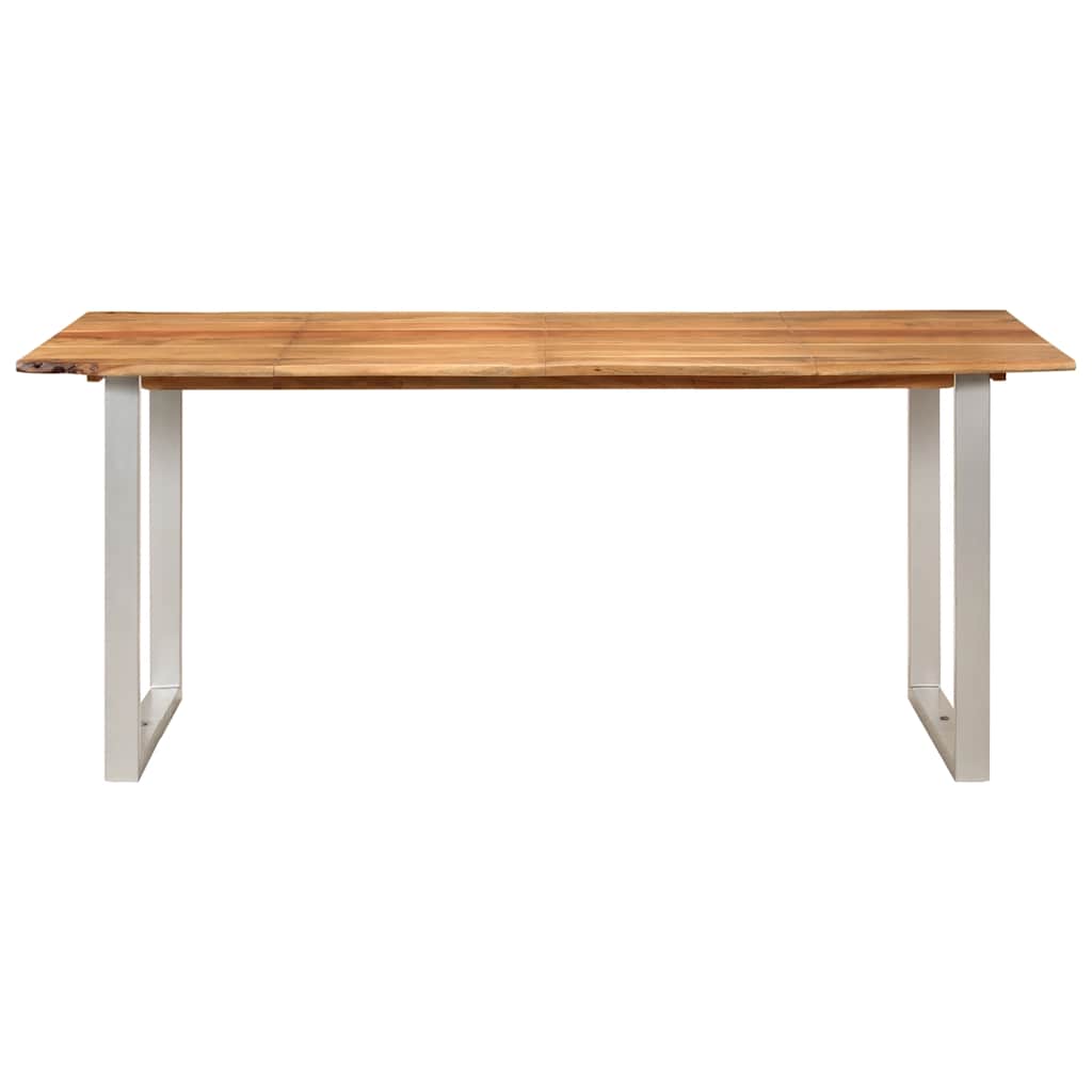 Tavolo da Pranzo 180x90x76 cm in Legno Massello di Acacia 286476