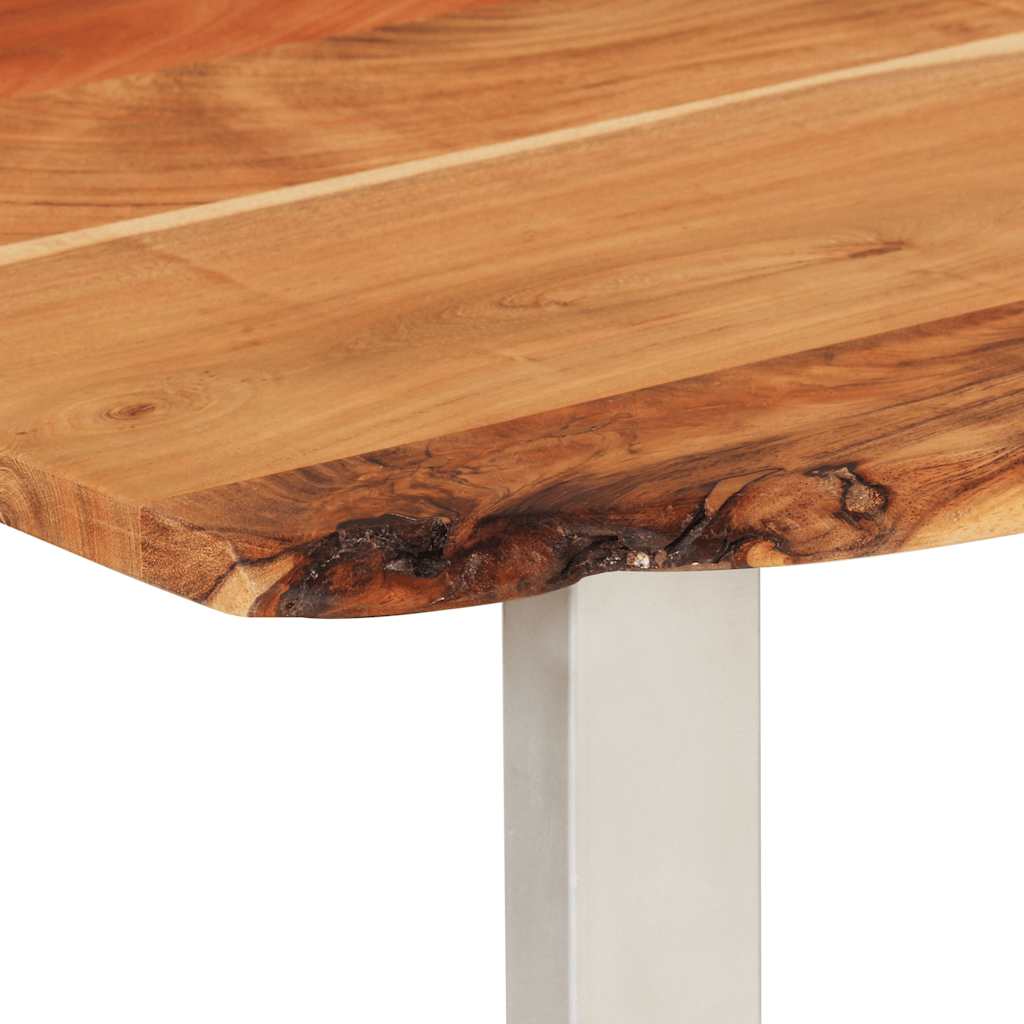 Tavolo da Pranzo 180x90x76 cm in Legno Massello di Acacia 286476