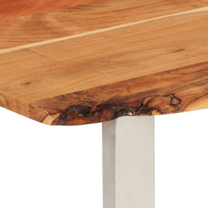 Tavolo da Pranzo 180x90x76 cm in Legno Massello di Acacia 286476