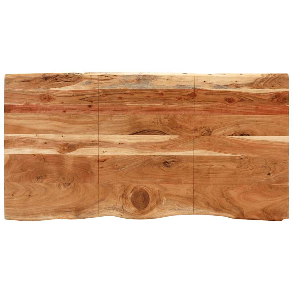 Tavolo da Pranzo 154x80x76 cm in Legno Massello di Acacia 286477