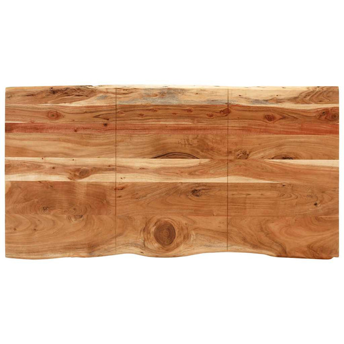 Tavolo da Pranzo 154x80x76 cm in Legno Massello di Acacia 286477