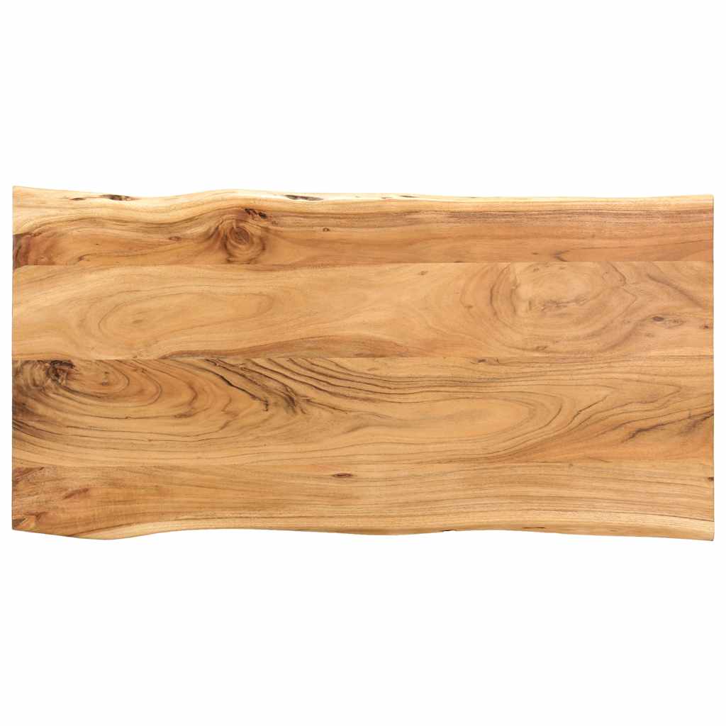 Tavolo da Pranzo 118x58x76 cm in Legno Massello di Acacia 286479