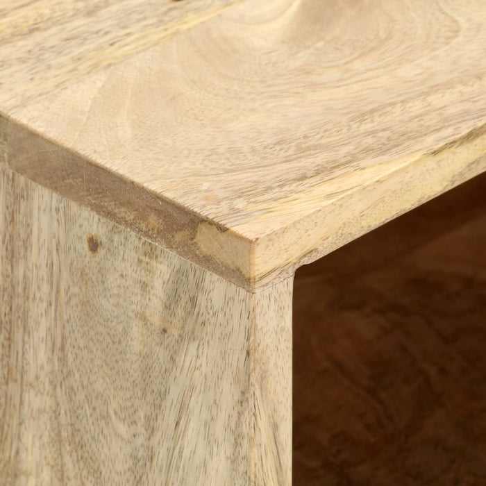 Tavolino da Salotto 90x50x40 cm in Legno Massello di Mango 286482
