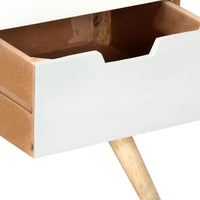 Mobile Porta TV 110x35x48 cm Legno Massello di Mango 286483