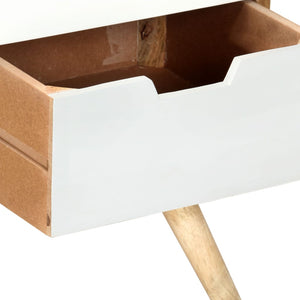 Mobile Porta TV 110x35x48 cm Legno Massello di Mango 286483