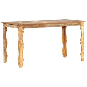 Tavolo da Pranzo 140x70x76 cm in Legno Massello di Recupero 286489