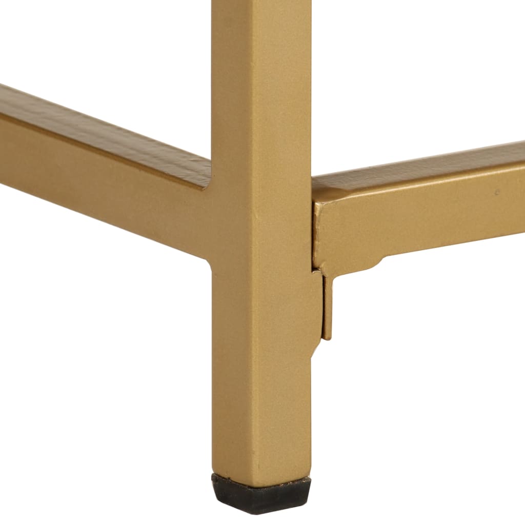 Tavolo Consolle 100x35x76 cm in Legno Massello d'Acacia 286175