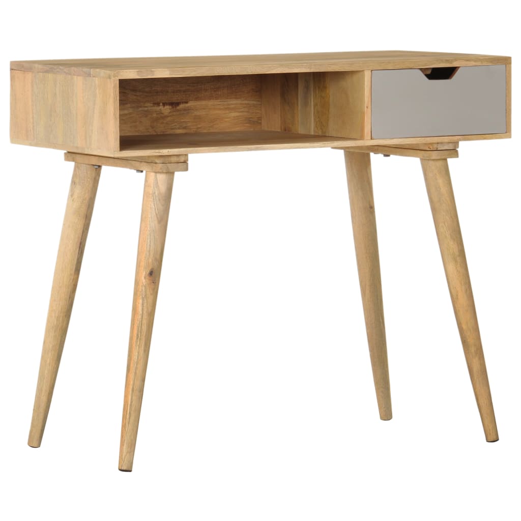 Tavolo Consolle 89x44x76 cm in Legno Massello di Mango 286178