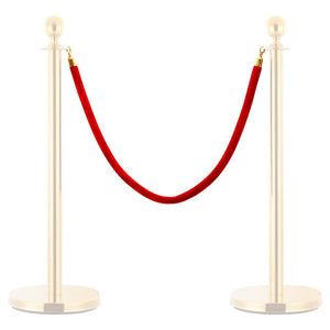 Cordone per Transenne Rosso e Oro in Vellutocod mxl 82846