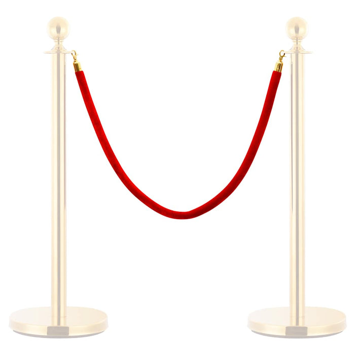 Cordone per Transenne Rosso e Oro in Vellutocod mxl 82846