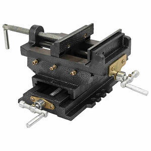 Morsa Manuale Slitta Trasversale per Trapano a Colonna 150 mm cod mxl 58713