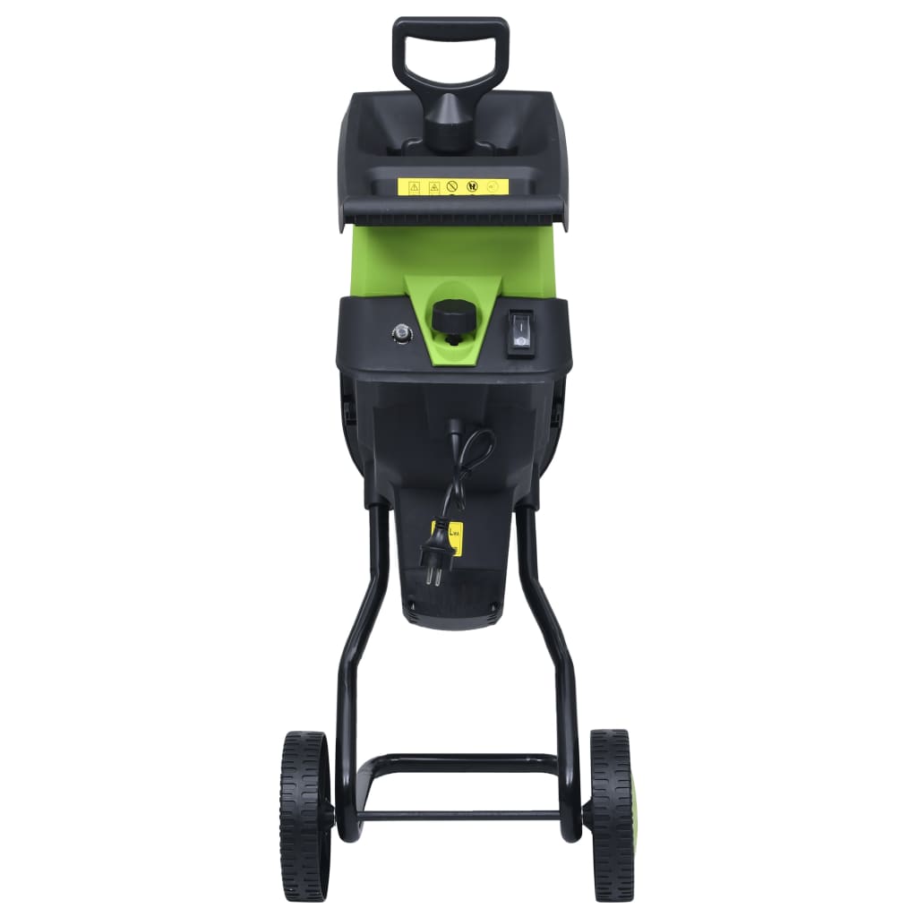 Trituratore da Giardino Elettrico con 2 Lame Extra 2400 W 145793