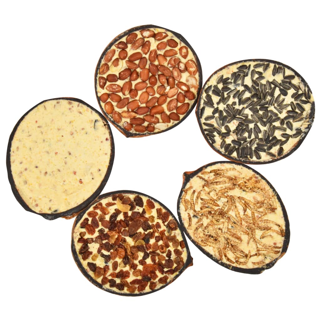 Noci di Cocco Ripiene di Cibo per Uccelli 10 pz 290 g 170901