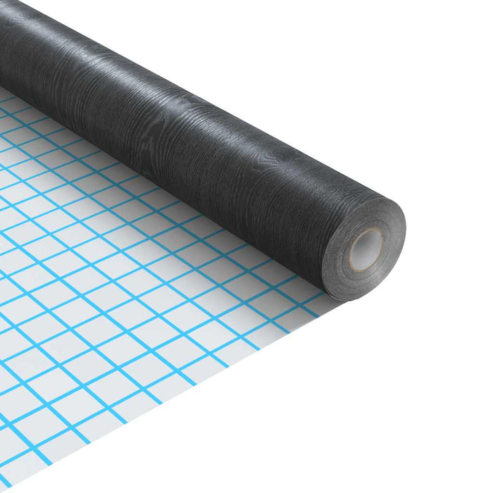 Pellicola Autoadesiva per Mobili Legno Scuro 500x90 cm in PVC cod mxl 50698