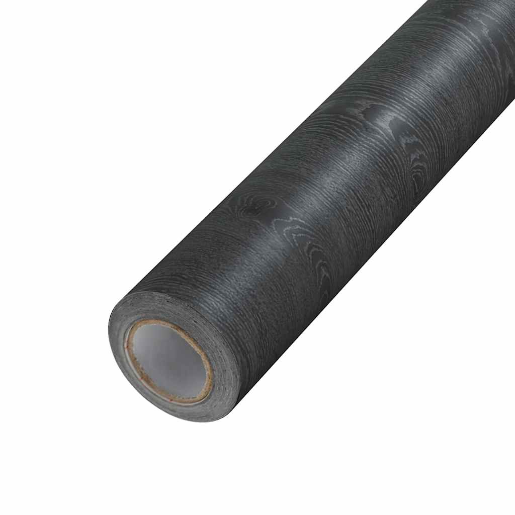 Pellicola Autoadesiva per Mobili Legno Scuro 500x90 cm in PVC cod mxl 50698