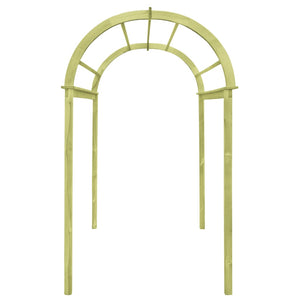 Arco a Traliccio 125x150x235cm in Legno di Pino Impregnato 49030