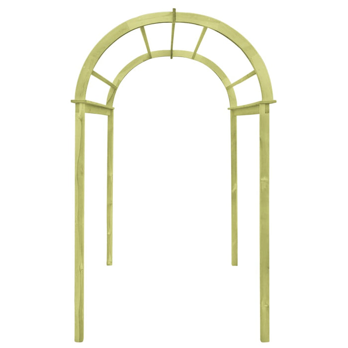Arco a Traliccio 125x150x235cm in Legno di Pino Impregnato 49030