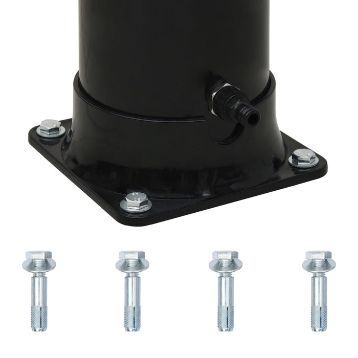 Doccia ad Energia Solare Nera 214 cm 20 L cod mxl 38634