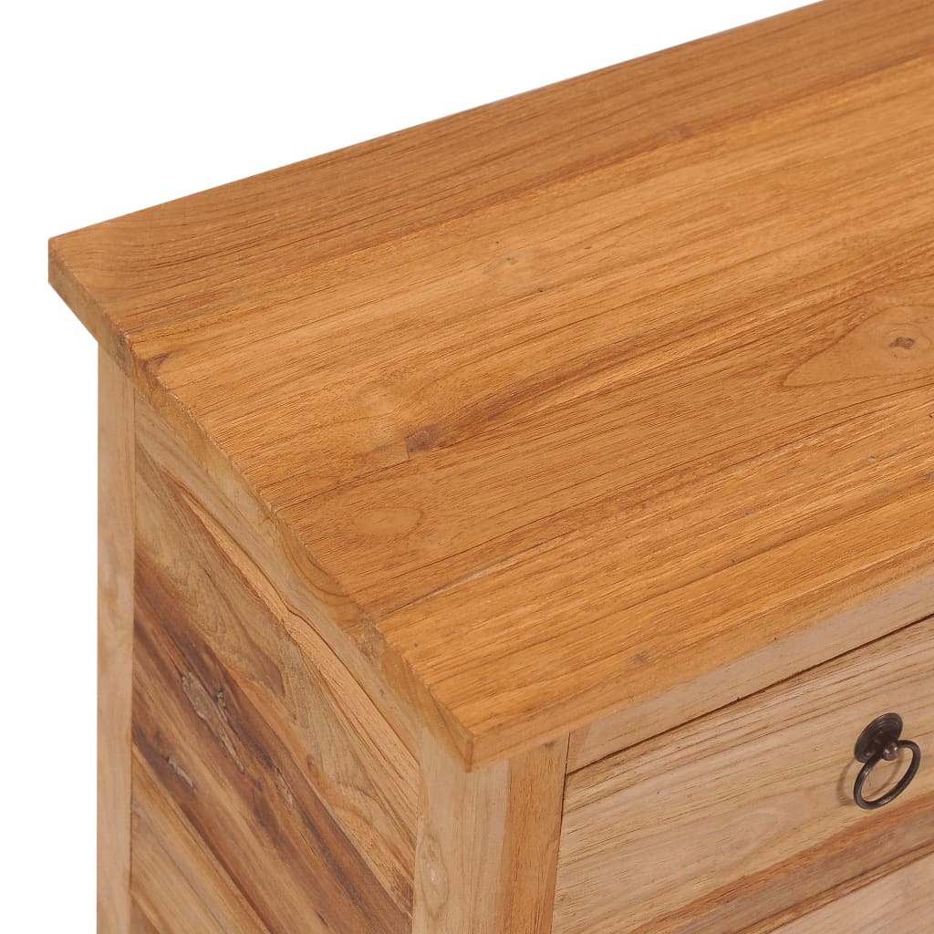 Credenza 78x35x80 cm in Legno Massello di Teak 287230