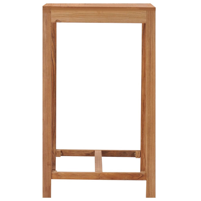 Tavolo da Bar da Giardino 60x60x105 cm Legno Massello di Teak 287235