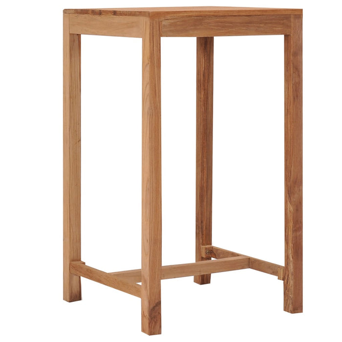 Tavolo da Bar da Giardino 60x60x105 cm Legno Massello di Teak 287235
