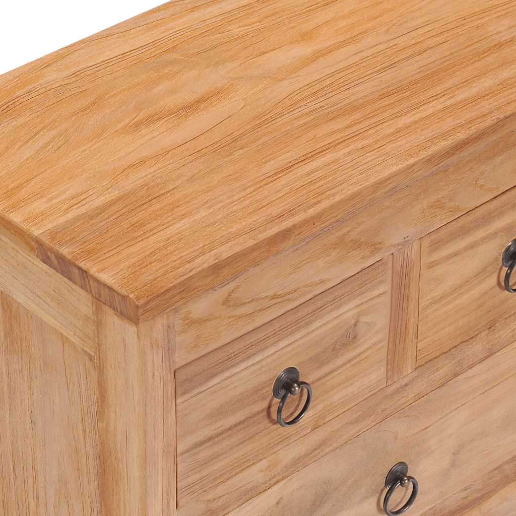 Credenza 50x30x90 cm in Legno Massello di Teak 287237