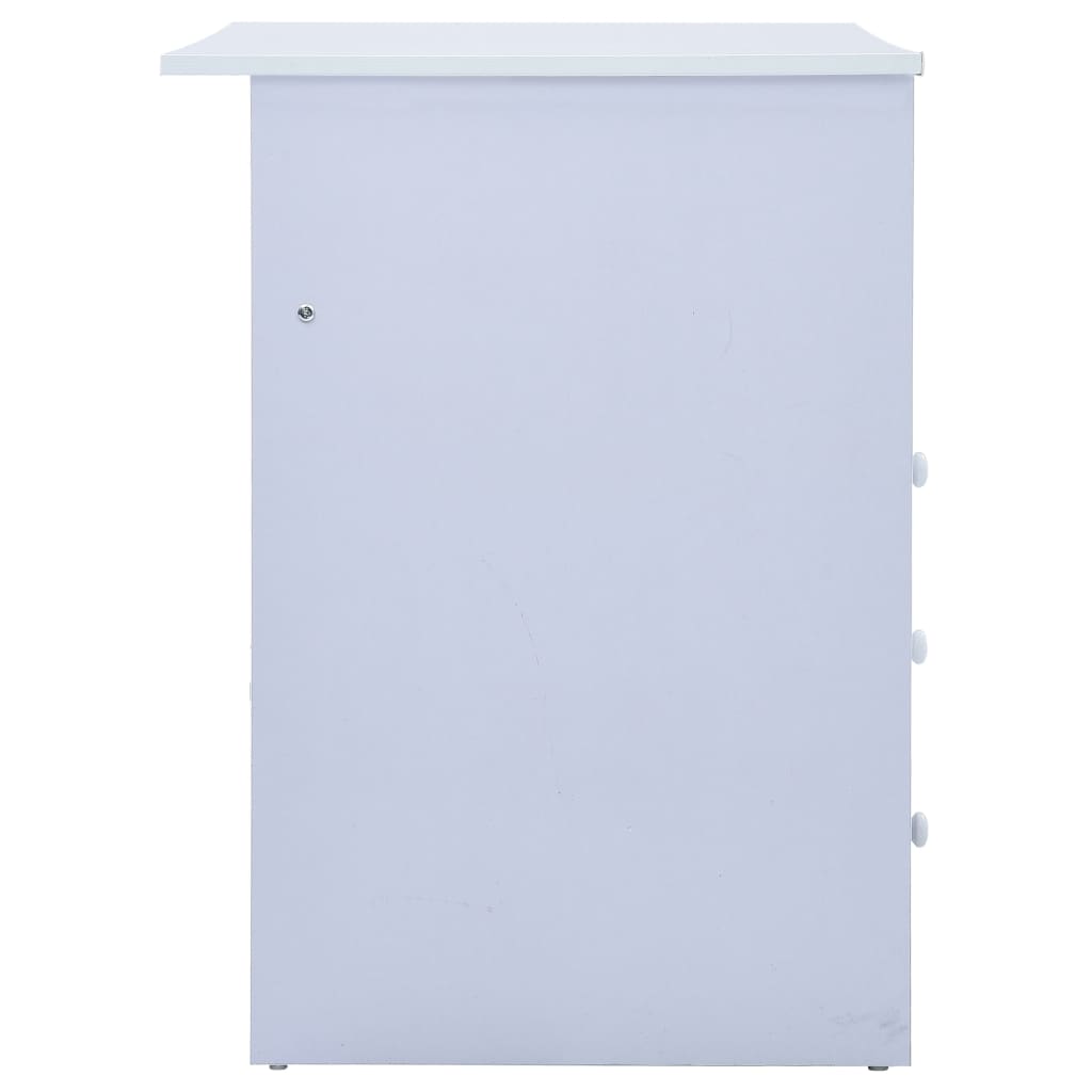 Scrivania da Disegno per Bambini Inclinabile Bianca 287448