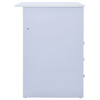 Scrivania da Disegno per Bambini Inclinabile Bianca 287448