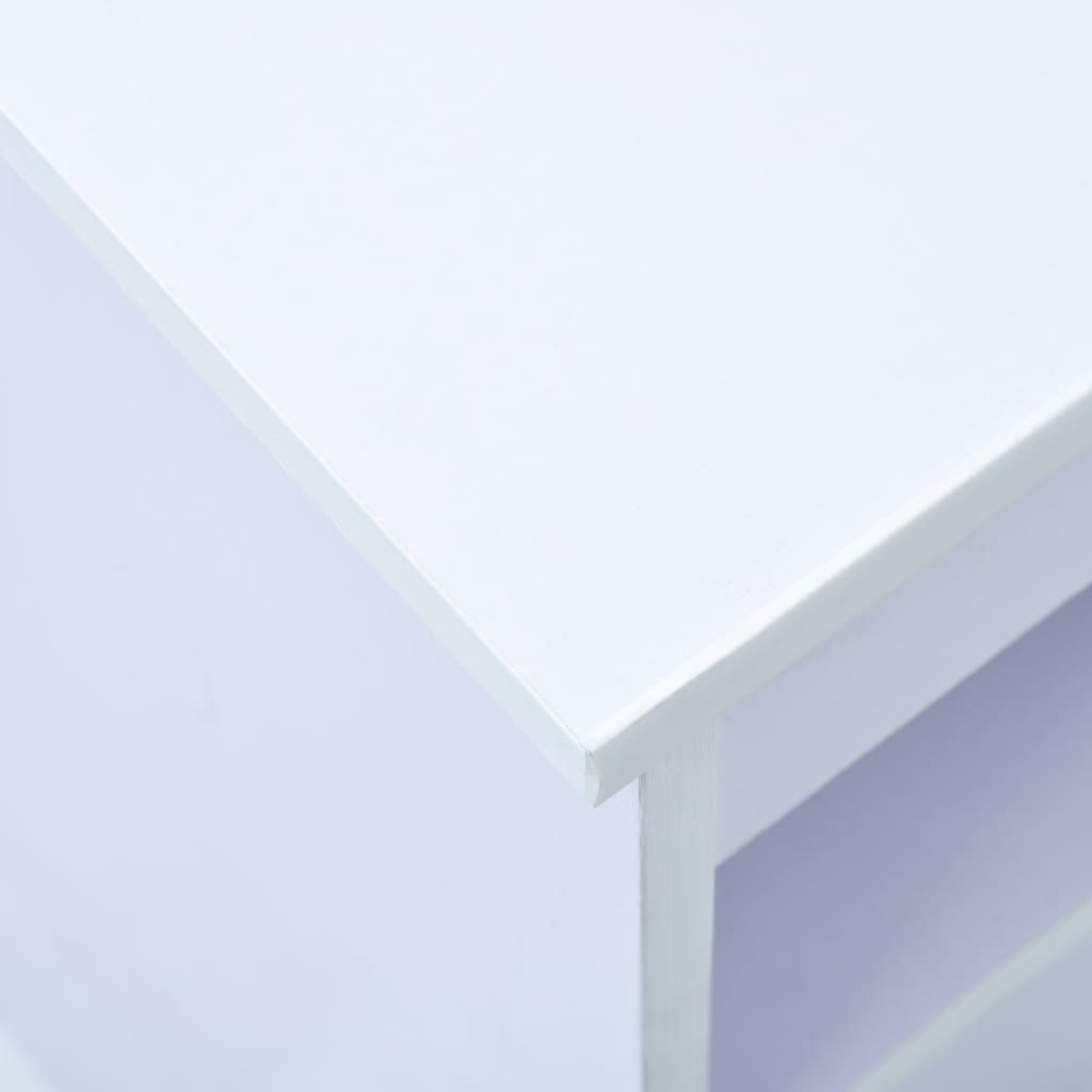 Scrivania da Disegno per Bambini Inclinabile Bianca 287448