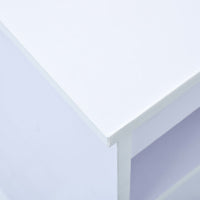 Scrivania da Disegno per Bambini Inclinabile Bianca 287448