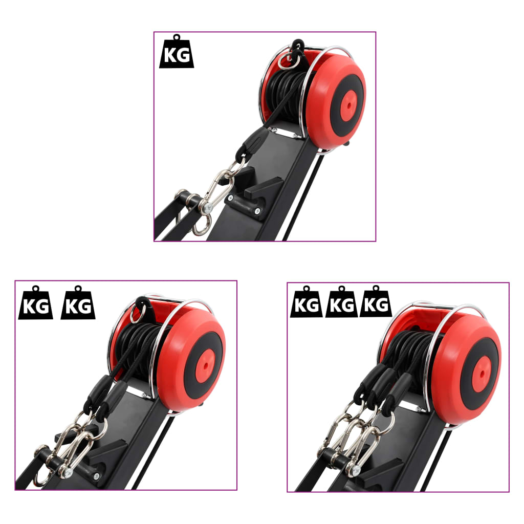 Vogatore Pieghevole con Resistenza Regolabile 92013