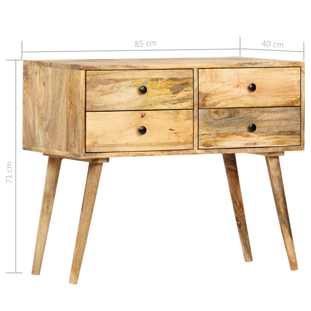 Credenza 85x40x71 cm in Legno Massello di Mango 286242