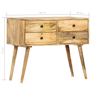 Credenza 85x40x71 cm in Legno Massello di Mango 286242