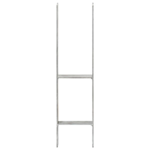 Picchetti per Recinzione 6 pz Argento 14x6x60cm Acciaio Zincatocod mxl 73486