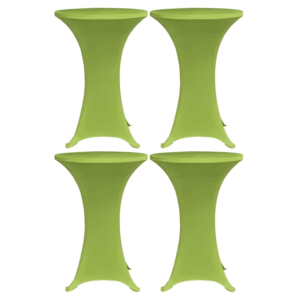 Copritavoli Elastici 4 pz 60 cm Verde cod mxl 64246