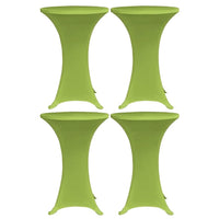 Copritavoli Elastici 4 pz 60 cm Verde cod mxl 64246