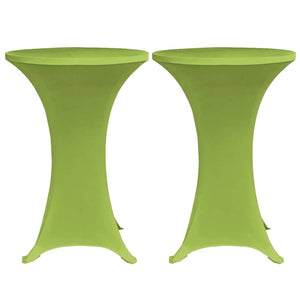 Copritavoli Elastici 4 pz 60 cm Verde 279087