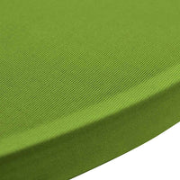 Copritavoli Elastici 4 pz 60 cm Verde 279087